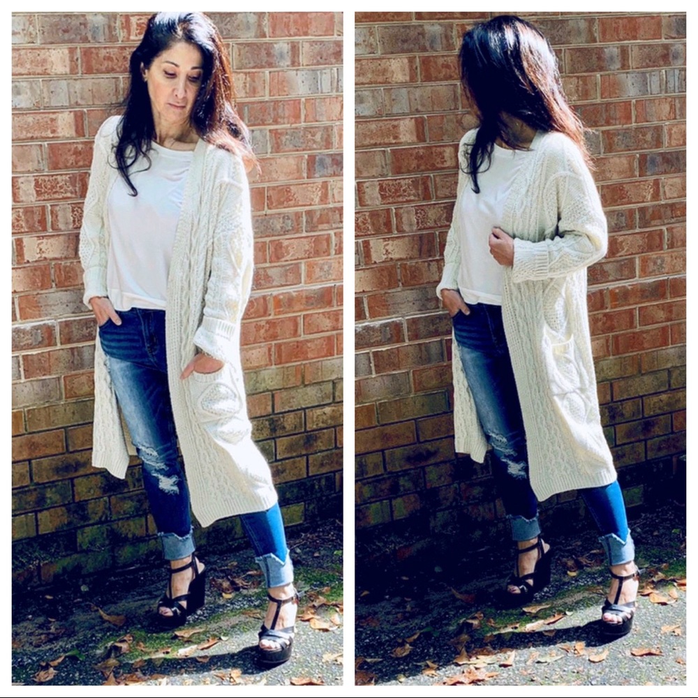 ✨LAST ONE ✨PARIS ✨knit long oversized cardi/jacket - Picture 8 of 8
